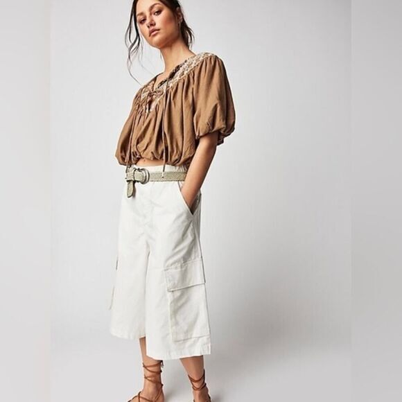 New! Free People Joni Embroidered‎ Top, size S - Picture 4 of 16